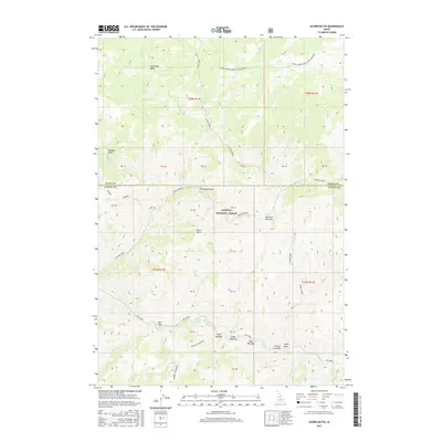 2017 Map of Acorn Butte, 2017 Print