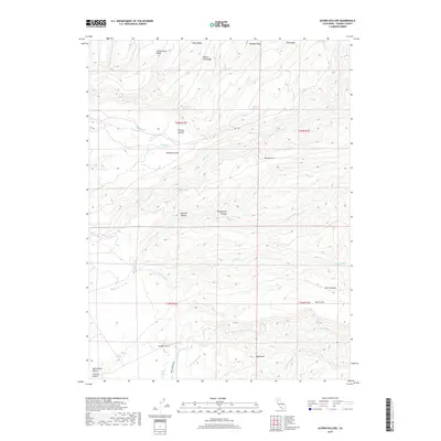 2018 Map of Acorn Hollow, 2018 Print