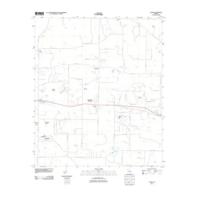 2011 Map of Acree, 2011 Print
