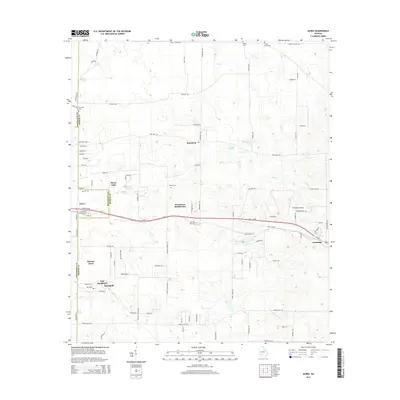 2014 Map of Acree, 2014 Print