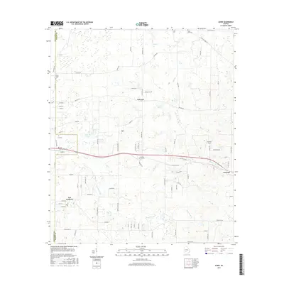 2017 Map of Acree, 2017 Print