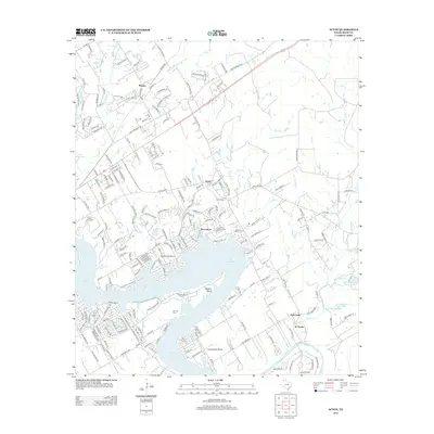 2012 Map of Acton, 2012 Print