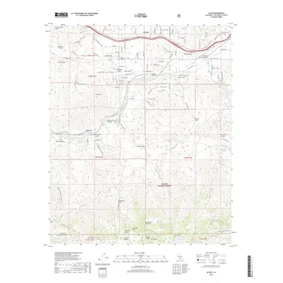 2018 Map of Acton, 2018 Print