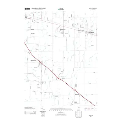 2013 Map of Acton, 2013 Print
