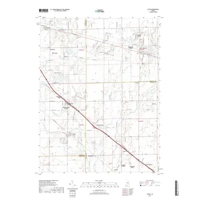 2019 Map of Acton, 2019 Print