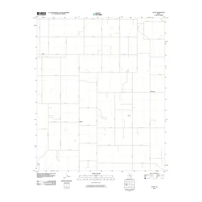 2010 Map of Acuff, 2010 Print