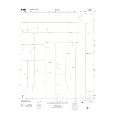 2012 Map of Acuff, 2012 Print
