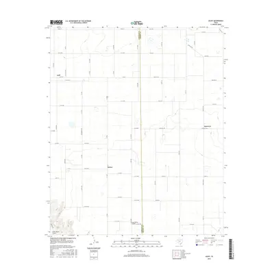 2016 Map of Acuff, 2016 Print