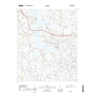 2020 Map of Acworth, 2020 Print