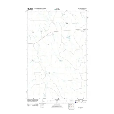 2011 Map of Ada Creek, 2011 Print