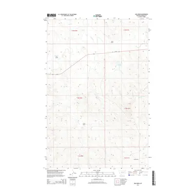 2014 Map of Ada Creek, 2014 Print