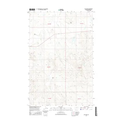 2017 Map of Ada Creek, 2017 Print