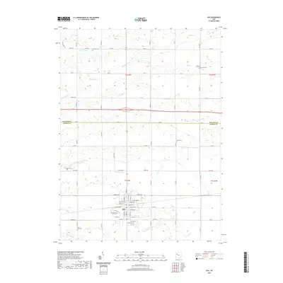 2019 Map of Ada, 2019 Print