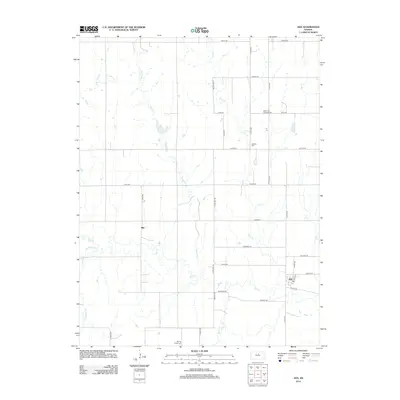 2012 Map of Ada, 2012 Print