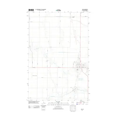 2013 Map of Ada, 2013 Print