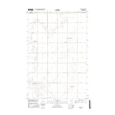 2016 Map of Ada NW, 2016 Print