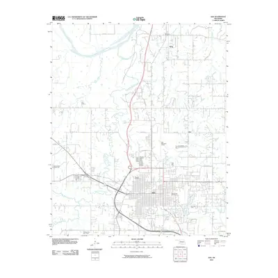 2010 Map of Ada, 2010 Print