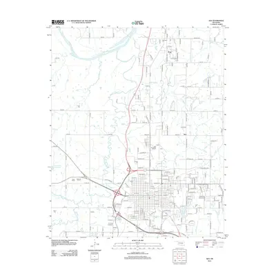 2013 Map of Ada, 2013 Print