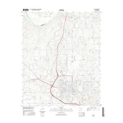 2016 Map of Ada, 2016 Print