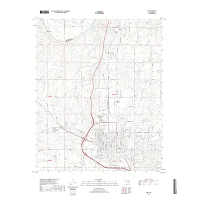 2018 Map of Ada, 2018 Print