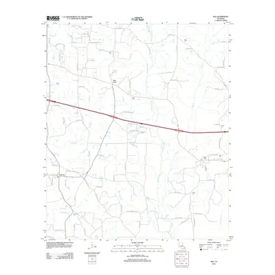 2012 Map of Ada, 2012 Print