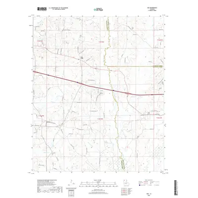 2018 Map of Ada, 2018 Print