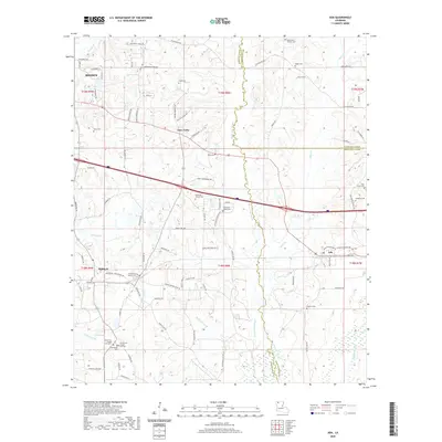 2020 Map of Ada, 2020 Print