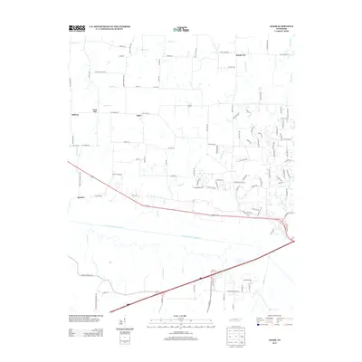 2013 Map of Adair, 2013 Print