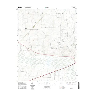 2016 Map of Adair, 2016 Print