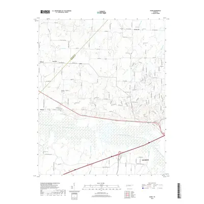 2019 Map of Adair, 2019 Print