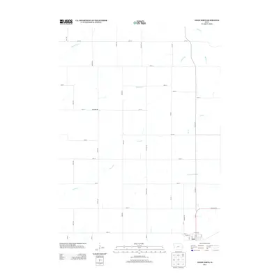 2013 Map of Adair North, 2013 Print