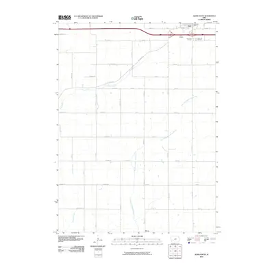 2010 Map of Adair South, 2010 Print