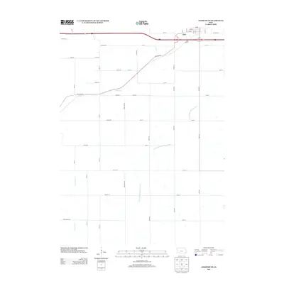 2013 Map of Adair South, 2013 Print