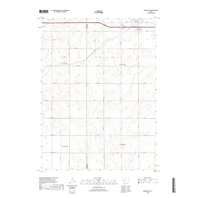 2018 Map of Adair South, 2018 Print