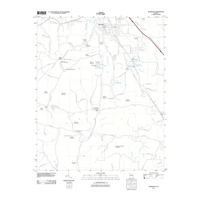 2011 Map of Adairsville, 2011 Print