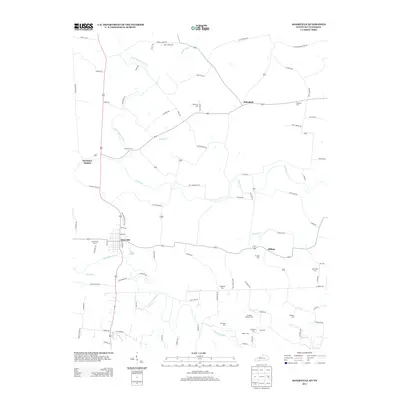 2013 Map of Adairville, 2013 Print