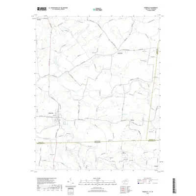 2019 Map of Adairville, 2019 Print