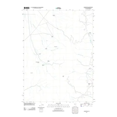 2011 Map of Adam Peak, 2011 Print
