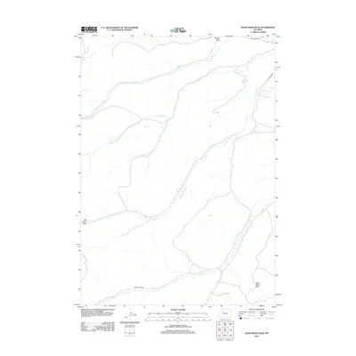 2012 Map of Adam Weiss Peak, 2012 Print