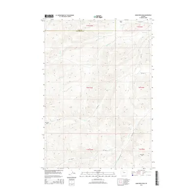 2015 Map of Adam Weiss Peak, 2015 Print