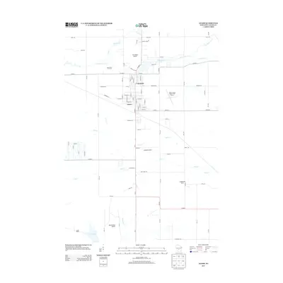 2013 Map of Adams, 2013 Print