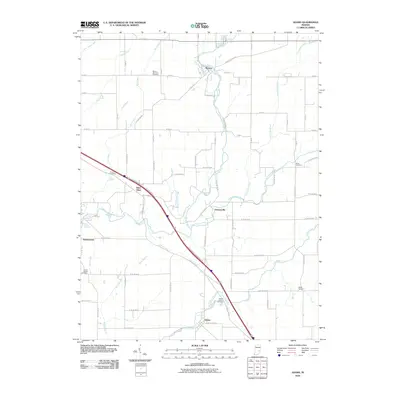 2010 Map of Adams, 2010 Print