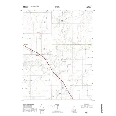 2019 Map of Adams, 2019 Print