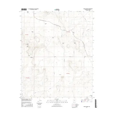 2017 Map of Adams Diggings, 2017 Print