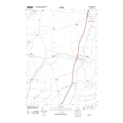 2010 Map of Adams, 2010 Print