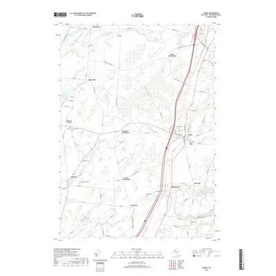 2019 Map of Adams, 2019 Print
