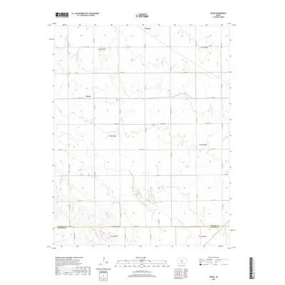 2018 Map of Adams, 2018 Print