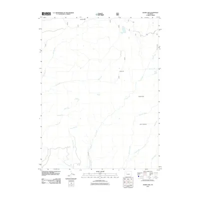2011 Map of Adams Lake, 2011 Print