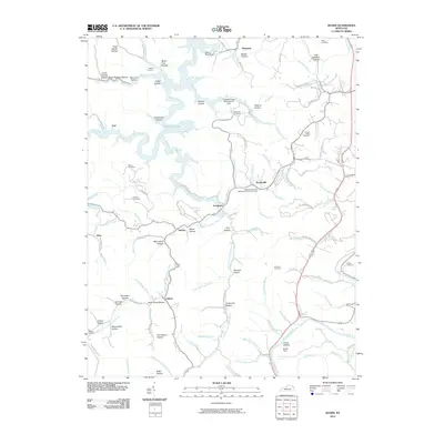 2010 Map of Adams, 2010 Print