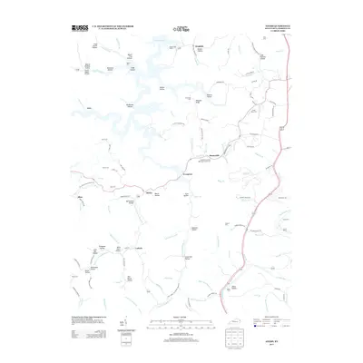 2013 Map of Adams, 2013 Print